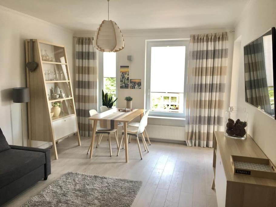 New Apartment In Slupsk Downtown /Parking Esterno foto